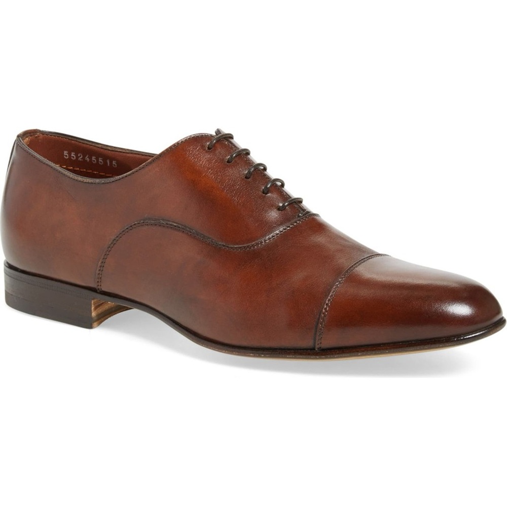 Santoni Darian Cap Toe Oxford